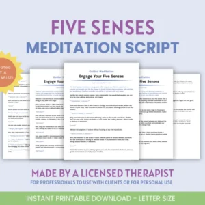 Guided Meditation Script: Five Senses