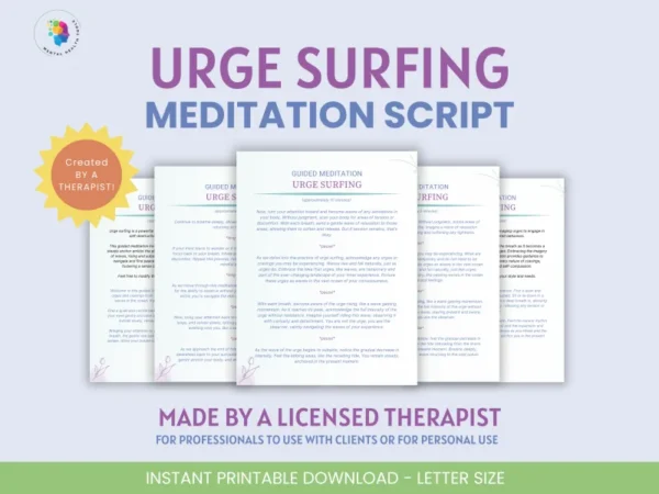 Guided Meditation Script: Urge Surfing