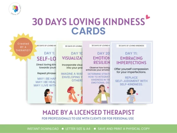 30 Days of Loving Kindness Cards