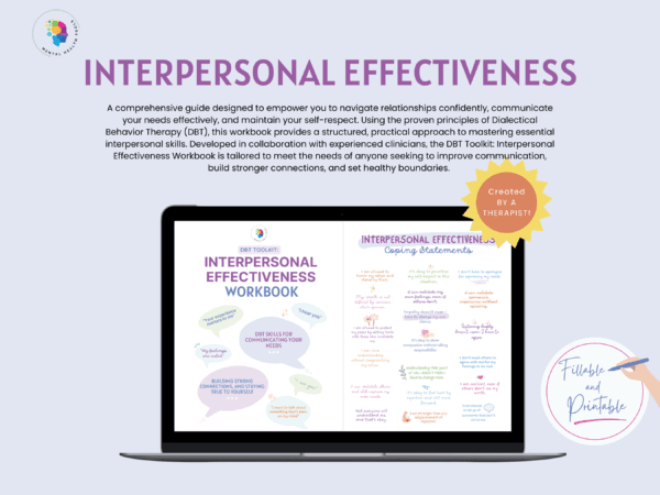 dbt skills for communication interpersonal effectiveness workbook