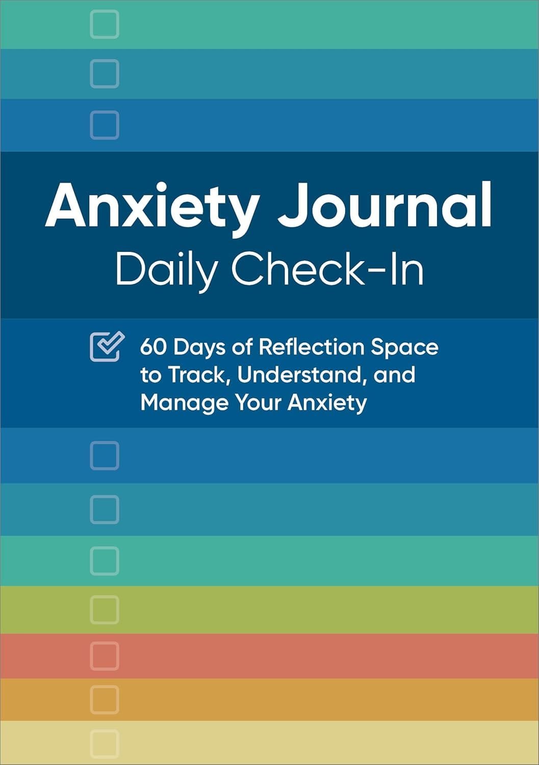 A guided anxiety journal designed to help track thoughts, identify triggers, and practice coping strategies.