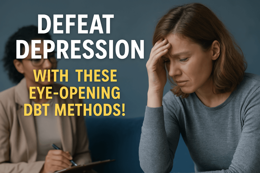 Defeat Depression with These Eye Opening DBT Methods defeat depression with these eye opening dbt methods!