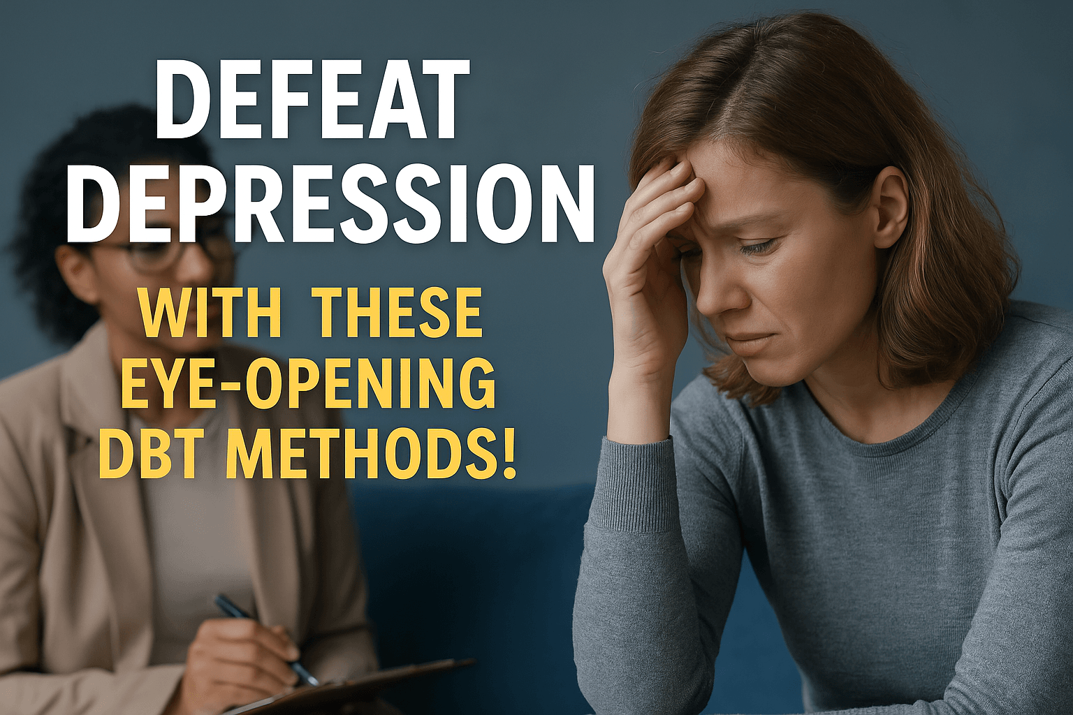 defeat depression with these eye opening dbt methods!