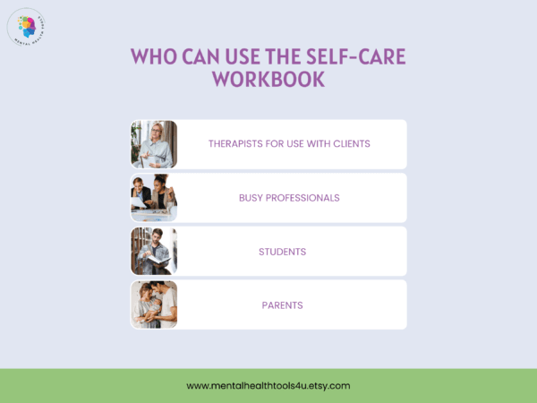 self care workbook for mental health