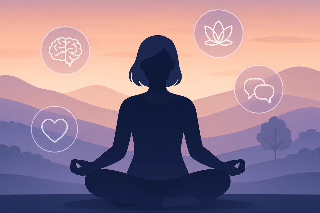 Tranquil Meditation at Twilight