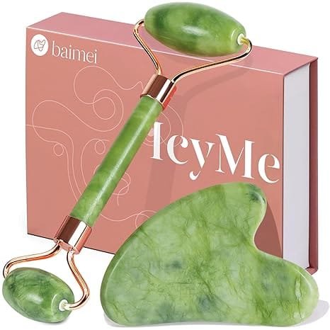 icyme gua sha & jade roller