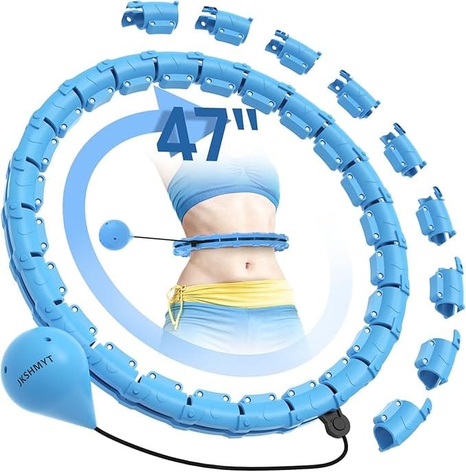 jkshmyt weighted hula circle hoops for adults weight loss