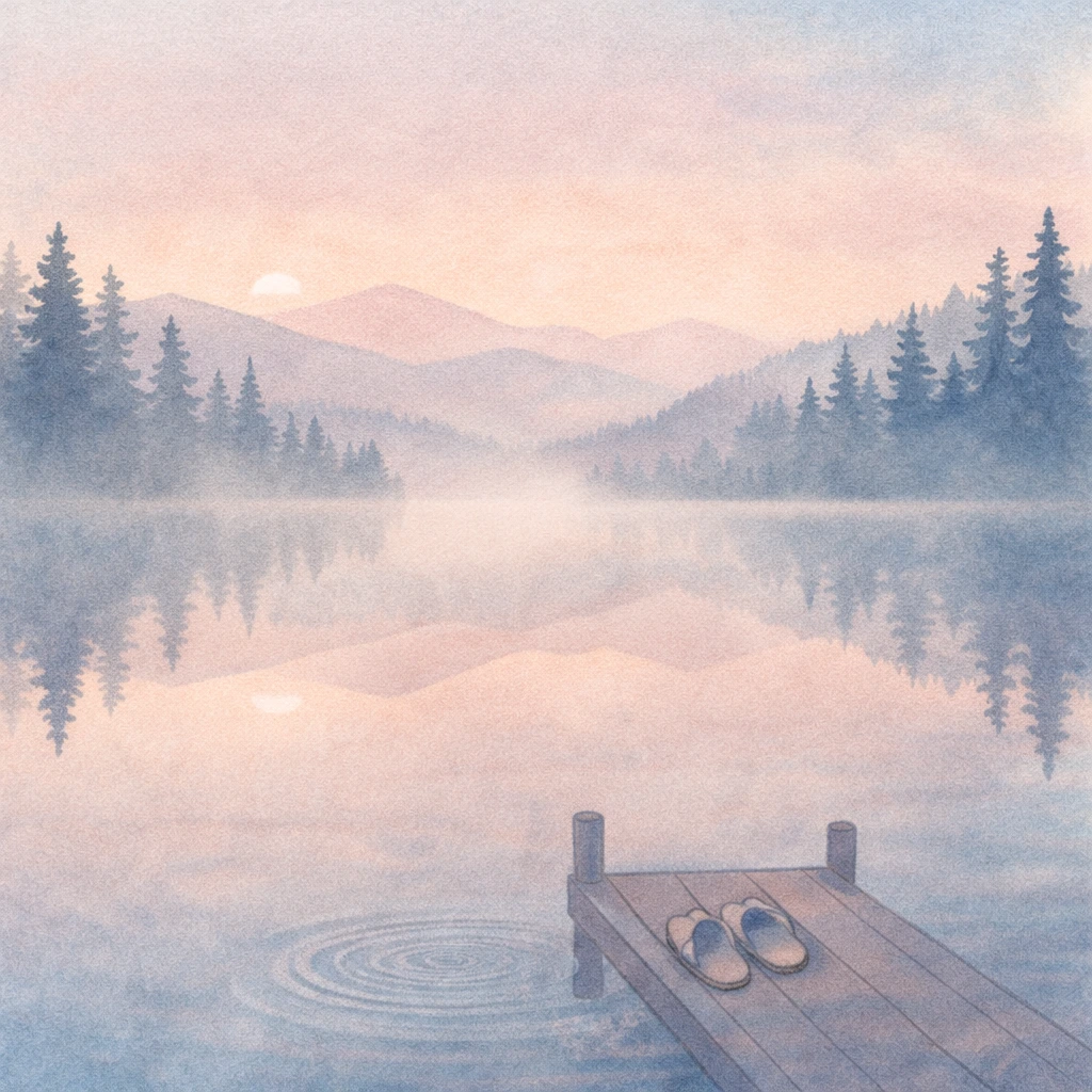 Calming Lake for Emotional Overwhelm Relief