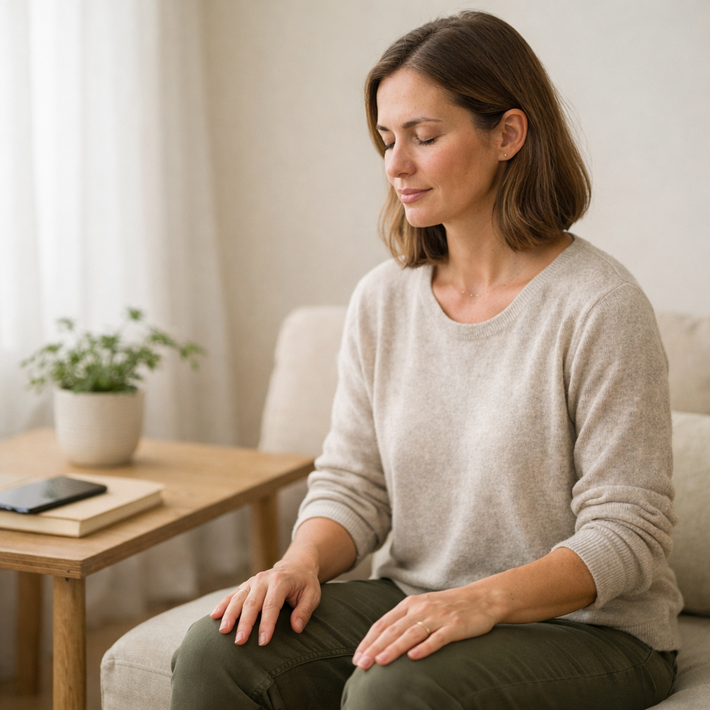 Overwhelmed and can’t think clearly — pausing to ground before reacting